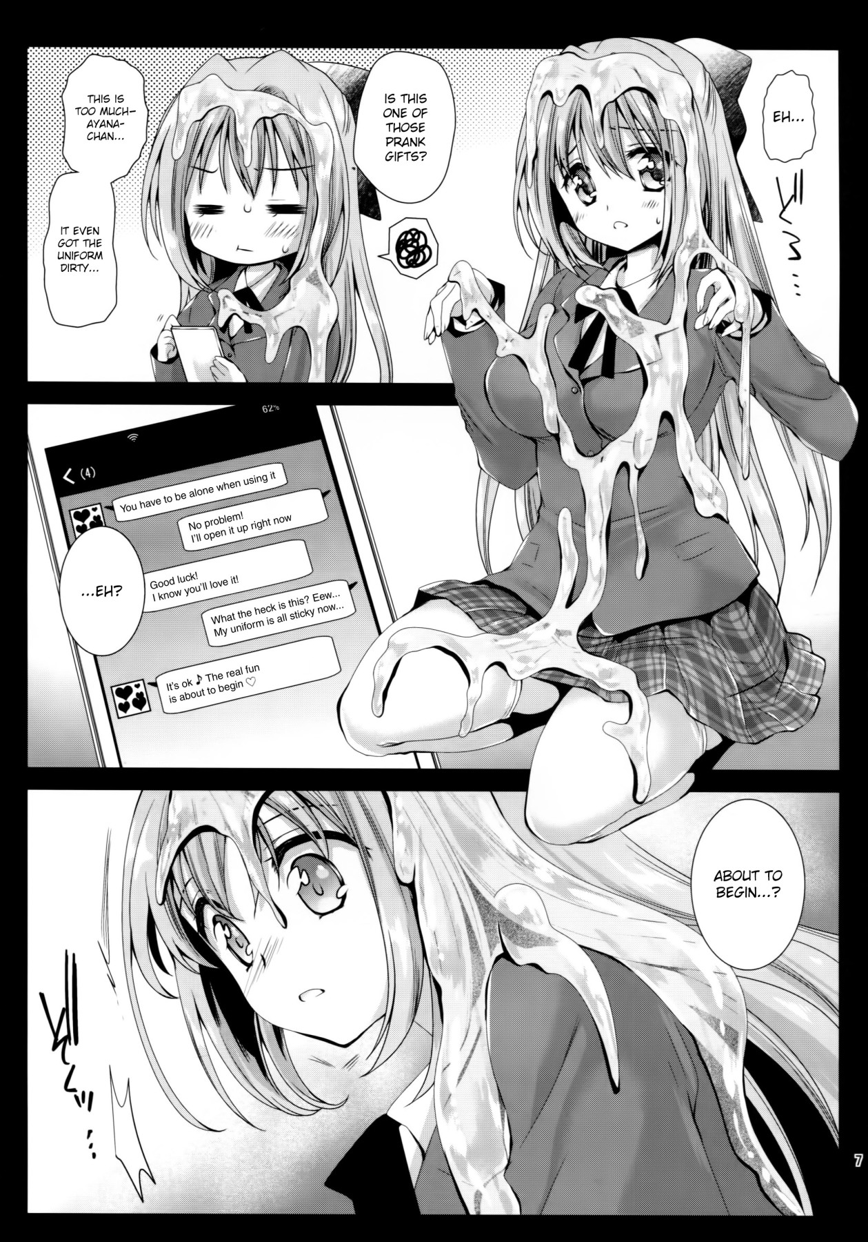 Hentai Manga Comic-Uniform Tentacles 9-Read-5